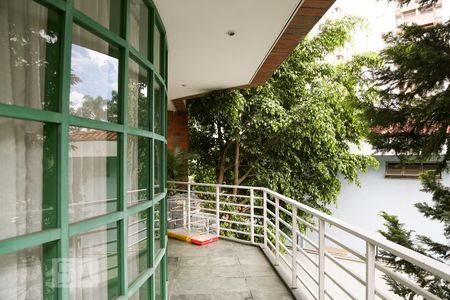 Varanda da Sala de apartamento à venda com 3 quartos, 245m² em Vila Alexandria, São Paulo