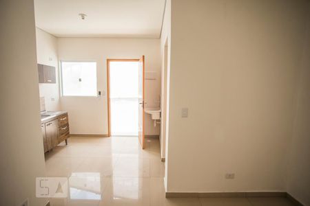 Quarto / Cozinha de kitnet/studio para alugar com 1 quarto, 22m² em Parque Imperial, São Paulo