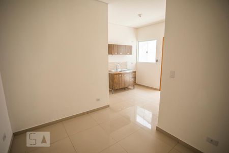 Quarto / Cozinha de kitnet/studio para alugar com 1 quarto, 22m² em Parque Imperial, São Paulo