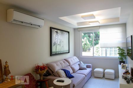 Sala de apartamento à venda com 2 quartos, 74m² em Lagoa, Rio de Janeiro