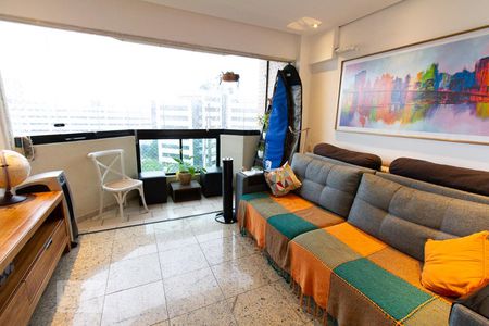 Sala de Estar de apartamento à venda com 2 quartos, 65m² em Jardim Promissão, São Paulo
