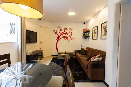 Sala de apartamento para alugar com 2 quartos, 69m² em Jardim Atlântico, Belo Horizonte