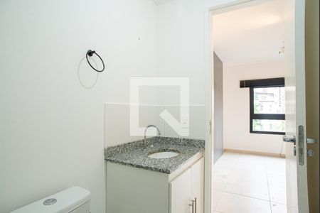 Banheiro de kitnet/studio à venda com 1 quarto, 25m² em Consolação, São Paulo