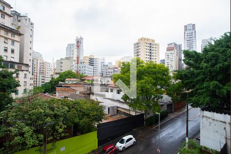 Vista da Sala/Quarto de kitnet/studio à venda com 1 quarto, 25m² em Consolação, São Paulo