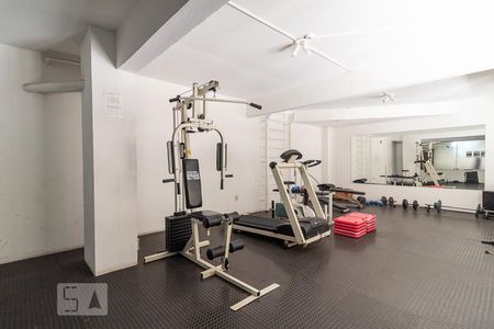 Apartamento para alugar com 67m², 1 quarto e 1 vaga Apartamento para alugar com 67m², 1 quarto e 1 vagaÁrea comum - Academia