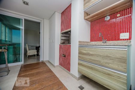 Apartamento à venda com 500m², 4 quartos e 4 vagasChurrasqueira da Varanda da Sala