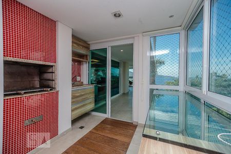 Apartamento à venda com 500m², 4 quartos e 4 vagasChurrasqueira da Varanda da Sala