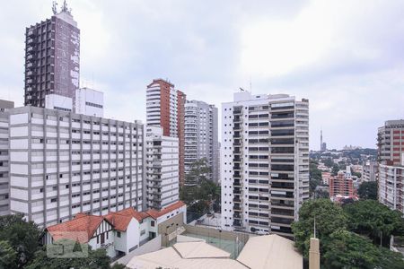 Vista Sala de apartamento à venda com 2 quartos, 100m² em Perdizes, São Paulo