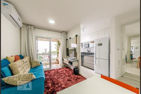 Sala de apartamento para alugar com 1 quarto, 42m² em Vila Lídia, Campinas