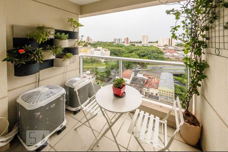 Sacada da Sala de apartamento para alugar com 1 quarto, 42m² em Vila Lídia, Campinas