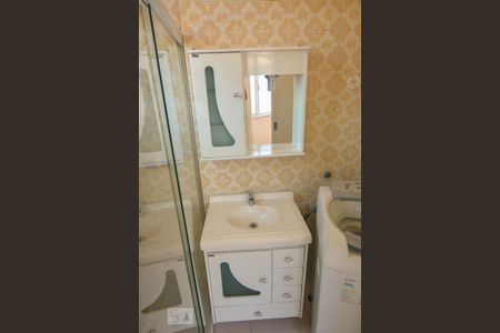 Apartamento para alugar com 40m², 1 quarto e sem vaga Apartamento para alugar com 40m², 1 quarto e sem vagaBanheiro Social - Detalhe - Pia