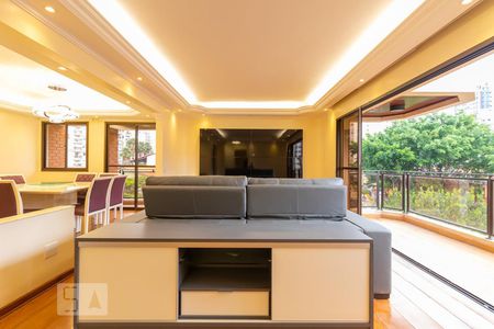 Sala de Estar de apartamento à venda com 4 quartos, 225m² em Jardim Vila Mariana, São Paulo