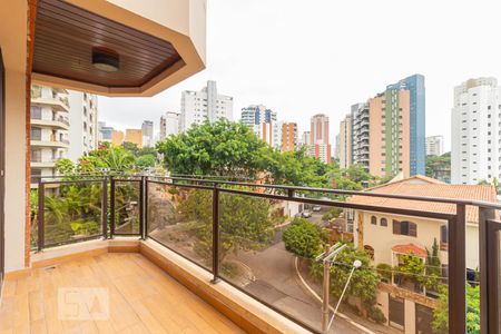 Sacada da Sala de apartamento à venda com 4 quartos, 225m² em Jardim Vila Mariana, São Paulo