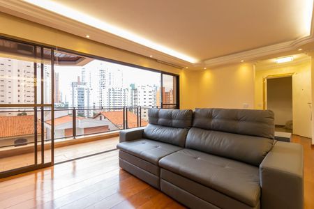 Sala de Estar de apartamento à venda com 4 quartos, 225m² em Jardim Vila Mariana, São Paulo