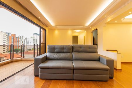 Sala de Estar de apartamento à venda com 4 quartos, 225m² em Jardim Vila Mariana, São Paulo