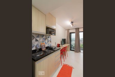 Studio para alugar com 26m², 1 quarto e sem vaga Studio para alugar com 26m², 1 quarto e sem vagaCozinha