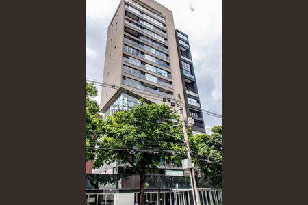 Apartamento para alugar com 27m², 1 quarto e 1 vagaFachada