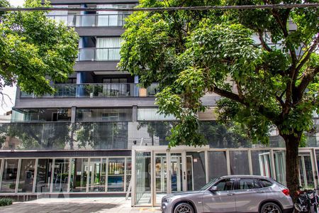 Apartamento para alugar com 27m², 1 quarto e 1 vagaFachada