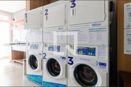 Apartamento para alugar com 57m², 1 quarto e 1 vaga Apartamento para alugar com 57m², 1 quarto e 1 vagaÁrea comum - Lavanderia