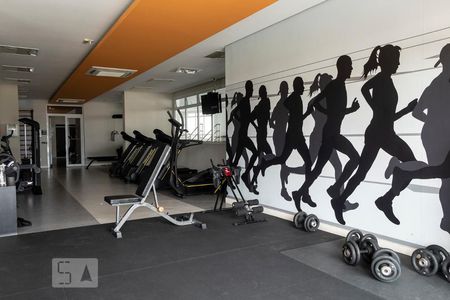 Apartamento para alugar com 57m², 1 quarto e 1 vaga Apartamento para alugar com 57m², 1 quarto e 1 vagaÁrea comum - Academia