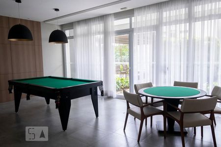 Apartamento para alugar com 57m², 1 quarto e 1 vaga Apartamento para alugar com 57m², 1 quarto e 1 vagaÁrea comum - Salão de jogos