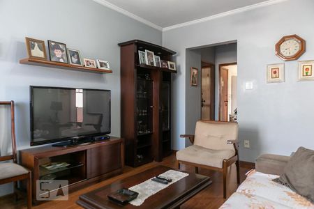 Sala de apartamento para alugar com 3 quartos, 110m² em Embaré, Santos