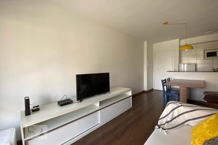 Sala de apartamento para alugar com 2 quartos, 65m² em Jardim Leonor, São Paulo