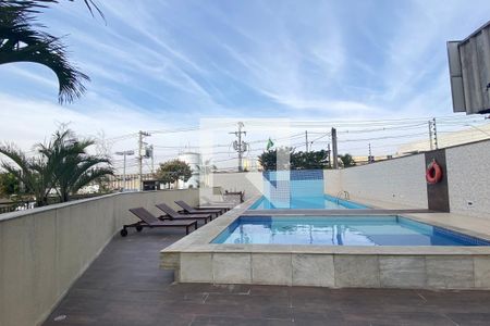 Studio à venda com 40m², 1 quarto e 1 vagaPiscina