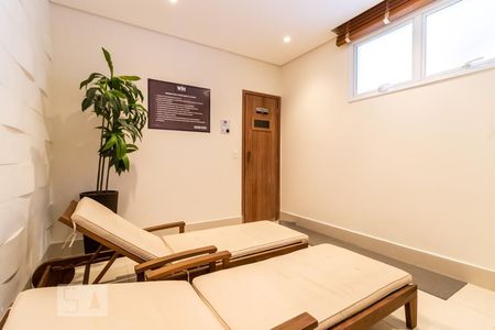 Studio à venda com 40m², 1 quarto e 1 vagaSaúna