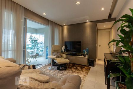 Sala de apartamento à venda com 1 quarto, 66m² em Brooklin Paulista, São Paulo