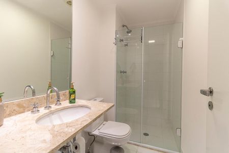 Apartamento à venda com 66m², 1 quarto e 1 vaga Apartamento à venda com 66m², 1 quarto e 1 vagaBanheiro