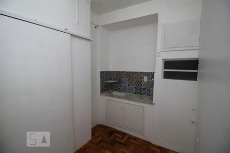 Cozinha de kitnet/studio para alugar com 1 quarto, 32m² em Flamengo, Rio de Janeiro
