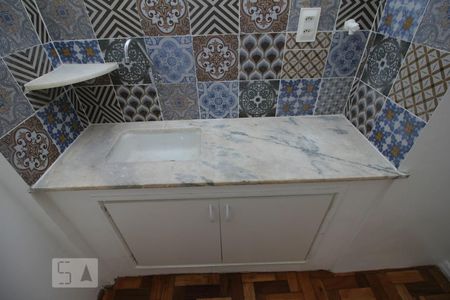 Cozinha de kitnet/studio para alugar com 1 quarto, 32m² em Flamengo, Rio de Janeiro