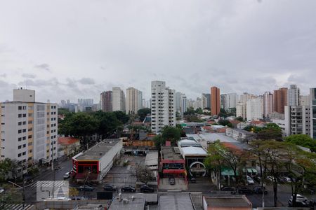 Vista de kitnet/studio para alugar com 1 quarto, 24m² em Indianópolis, São Paulo