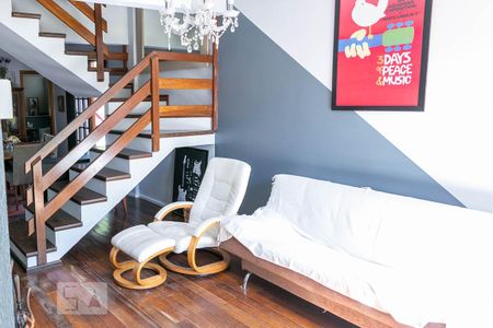 Sala de Estar de casa de condomínio para alugar com 3 quartos, 154m² em Ipanema, Porto Alegre