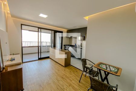 Sala de Apartamento com 2 quartos, 60m² Mooca
