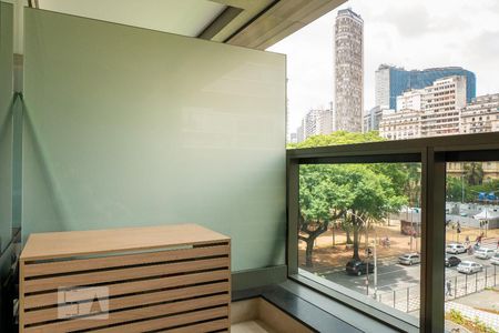 Apartamento à venda com 29m², 1 quarto e sem vagaSacada