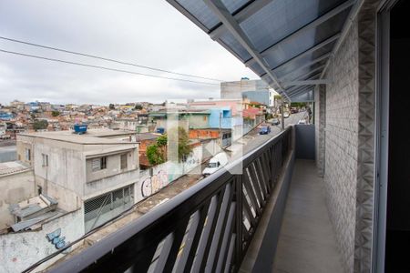 Varanda de casa para alugar com 2 quartos, 85m² em Taboão, Diadema