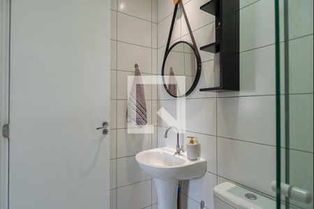 Banheiro de kitnet/studio à venda com 1 quarto, 30m² em Bela Vista, São Paulo