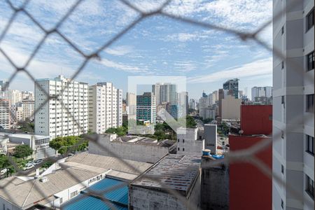 Vista da Sala/Quarto de kitnet/studio à venda com 1 quarto, 30m² em Bela Vista, São Paulo