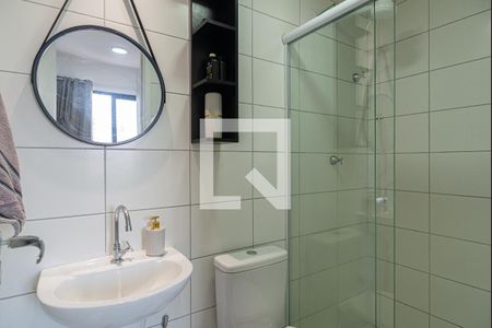 Banheiro de kitnet/studio à venda com 1 quarto, 30m² em Bela Vista, São Paulo