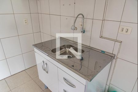 Cozinha de apartamento à venda com 1 quarto, 28m² em Liberdade, São Paulo