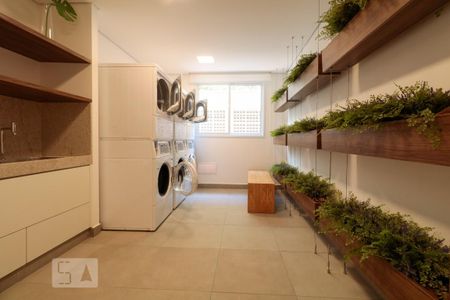 Studio para alugar com 24m², 1 quarto e 1 vaga Studio para alugar com 24m², 1 quarto e 1 vagaLavanderia