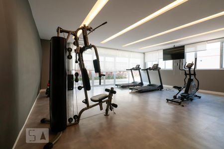 Studio para alugar com 24m², 1 quarto e 1 vaga Studio para alugar com 24m², 1 quarto e 1 vagaAcademia