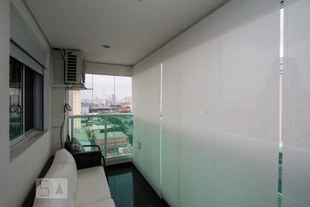 Varanda da Sala de apartamento para alugar com 2 quartos, 62m² em Vila Gomes Cardim, São Paulo