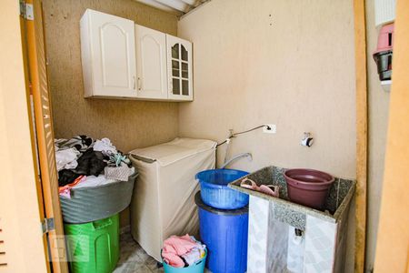 Casa à venda com 95m², 2 quartos e 1 vagaDetalhe da area de serviço