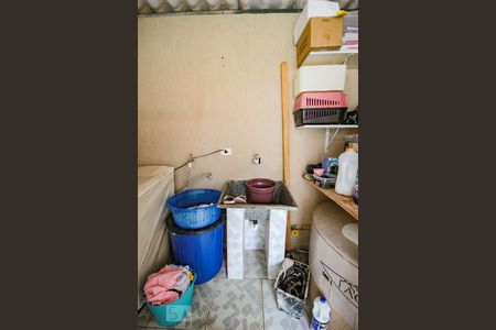 Casa à venda com 95m², 2 quartos e 1 vagaDetalhe da area de serviço