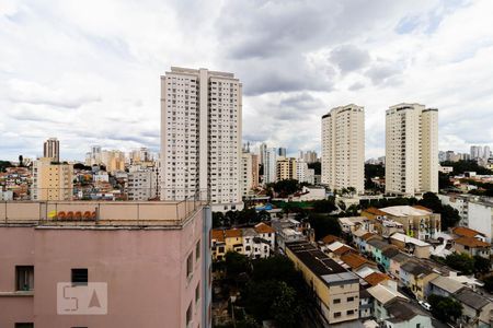Vista da Sala/Quarto de kitnet/studio para alugar com 1 quarto, 33m² em Aclimação, São Paulo