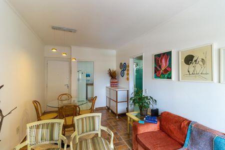 Sala de apartamento à venda com 1 quarto, 60m² em Bosque, Campinas