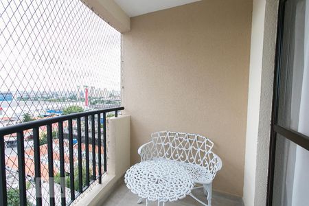 Varanda da Sala de apartamento à venda com 3 quartos, 78m² em Tatuapé, São Paulo